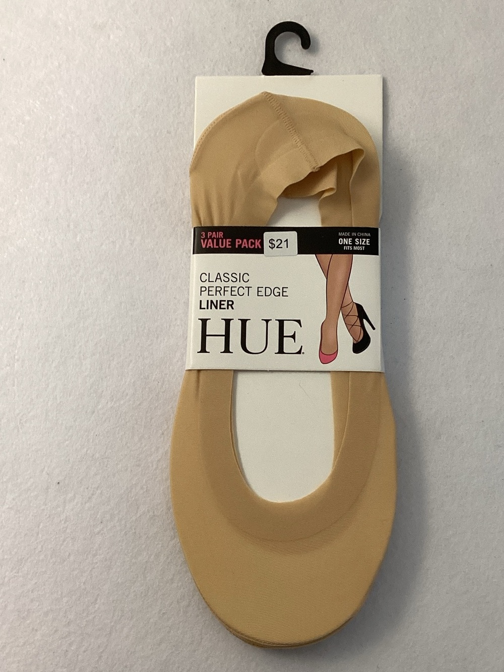 HUE Natural Classic Perfect Edge Liner - 3 Pair Value Pack
